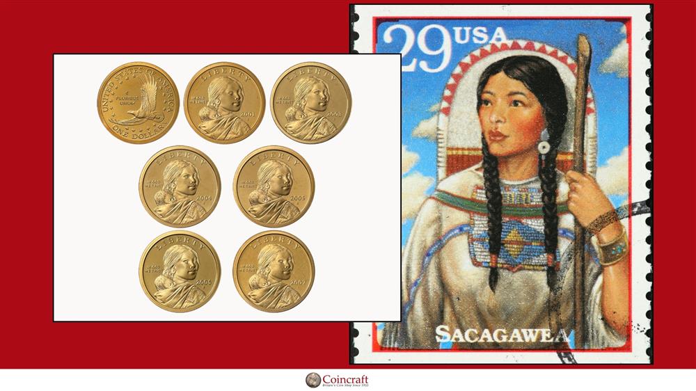 United States of America Dollars Honour Sacagawea (American Explorer)